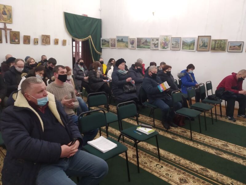 Зустріч керівництва заповідника з підприємцями міста Дубно