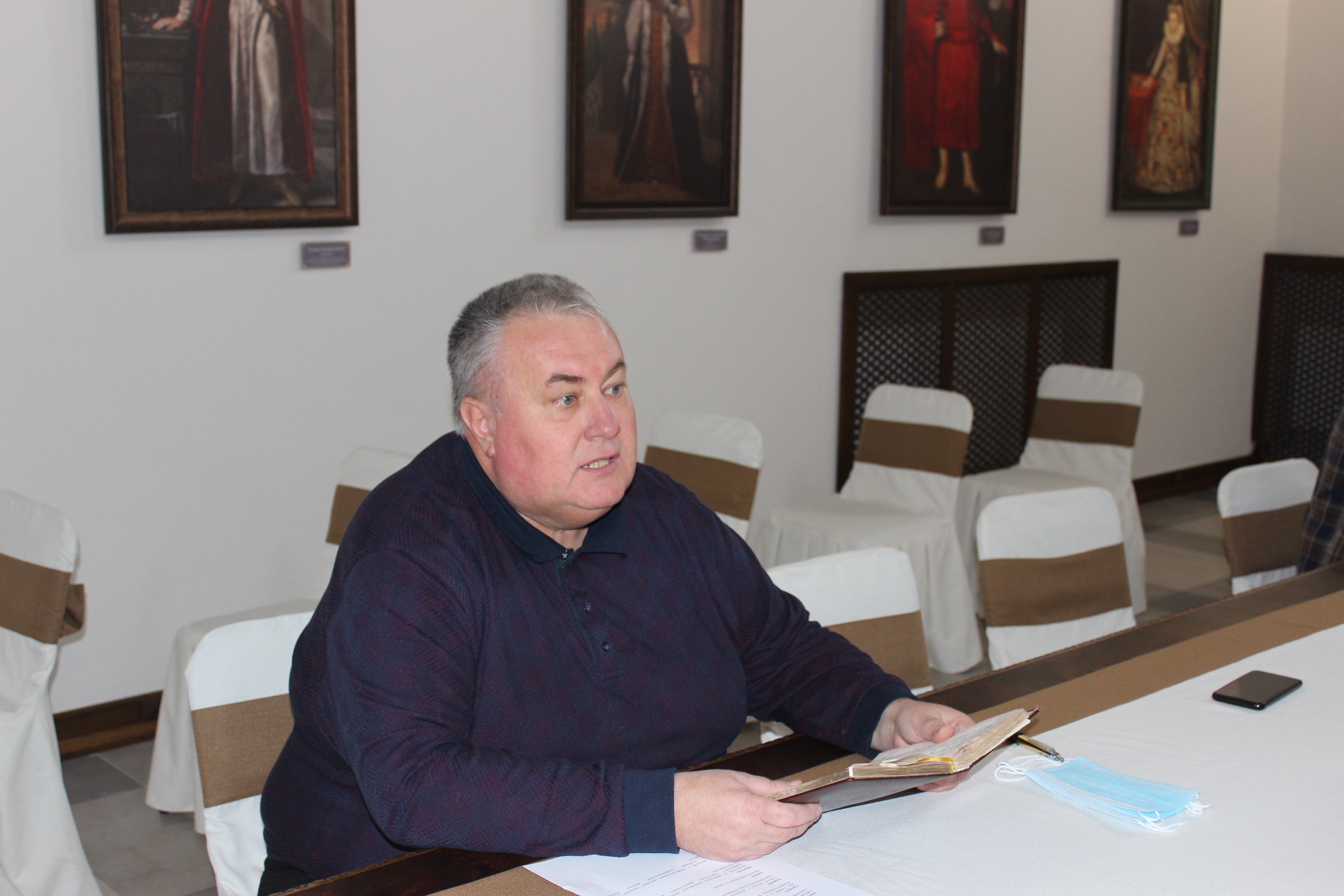 У Тронній залі говорили про ювілей Дубенського замку та «Велику реставрацію». Фото 1